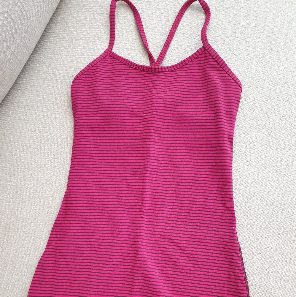 Lululemon Power Y Tank (pink)